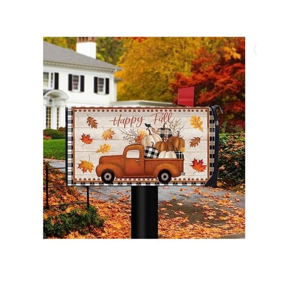 Briarwood Lane Happy Fall  Magnetic Mailbox Cover Standard LOT Bundle 3 - Picture 2 of 6